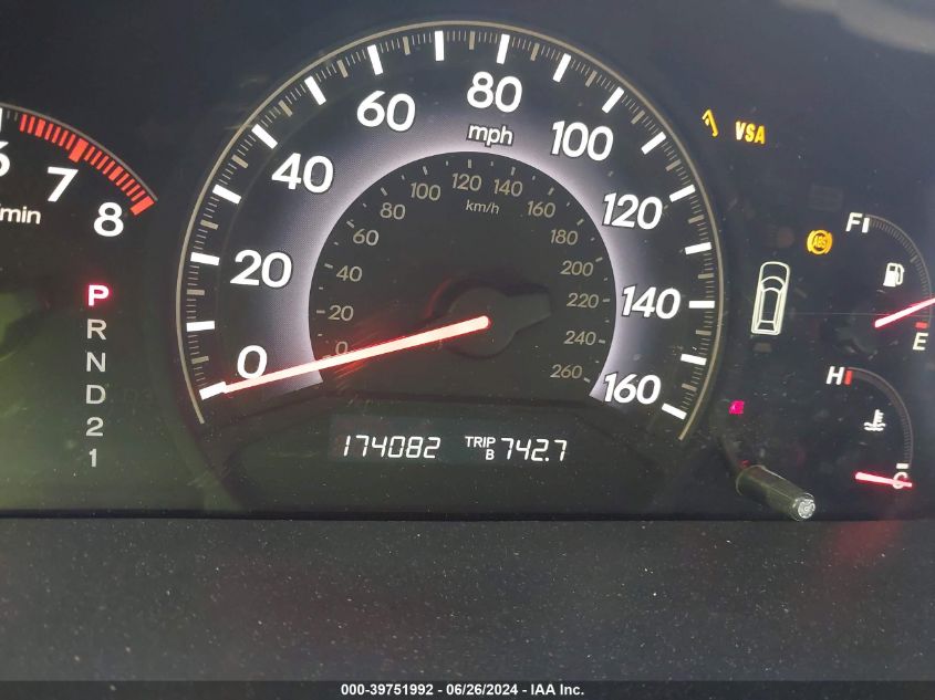 2005 Honda Odyssey Ex-L VIN: 5FNRL38665B040648 Lot: 39751992