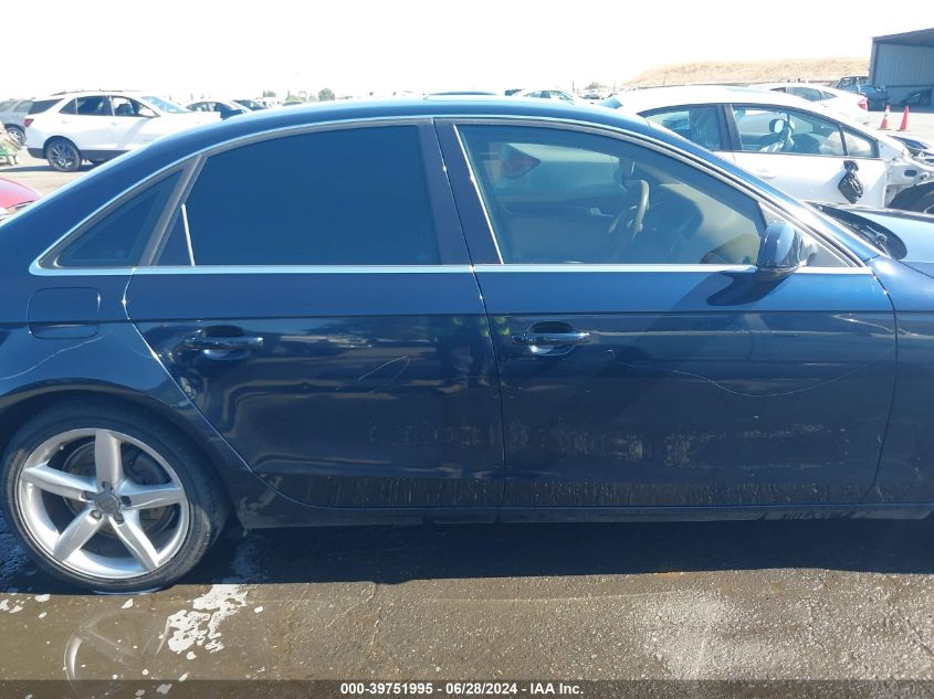 2011 Audi A4 2.0T Premium VIN: WAUFFAFL0BN047483 Lot: 39751995