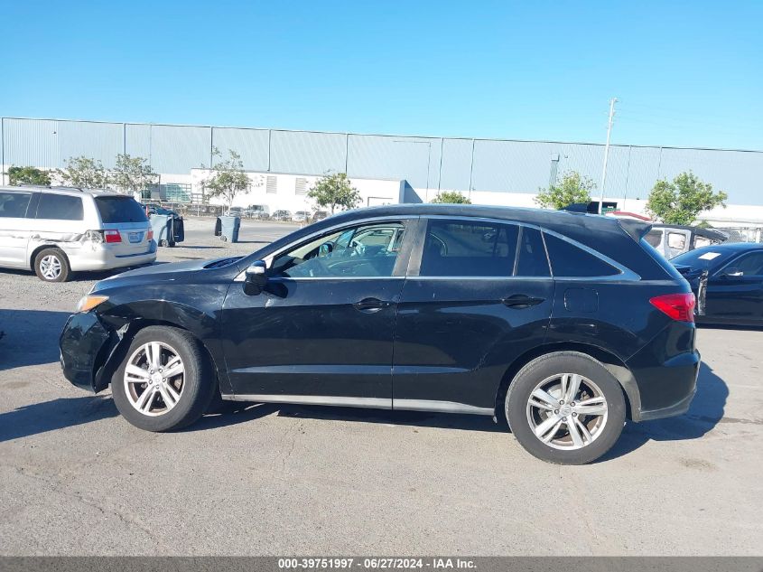2013 Acura Rdx VIN: 5J8TB3H39DL000950 Lot: 39751997