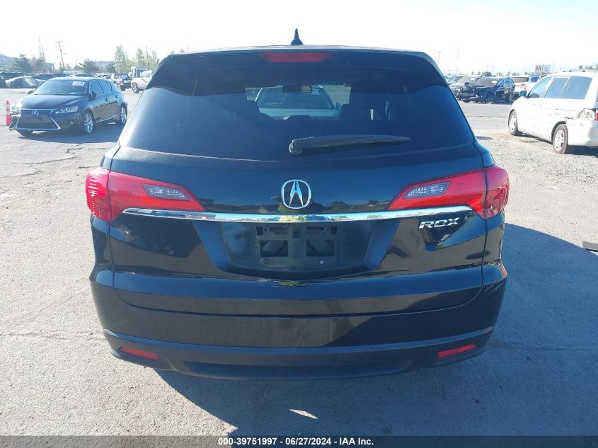 2013 Acura Rdx VIN: 5J8TB3H39DL000950 Lot: 39751997