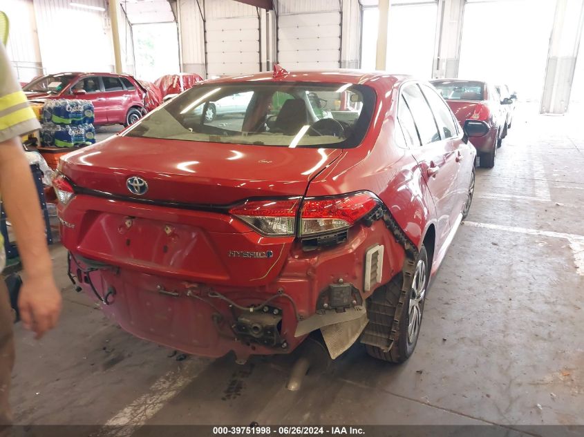 2021 TOYOTA COROLLA HYBRID LE - JTDEAMDE9MJ005133