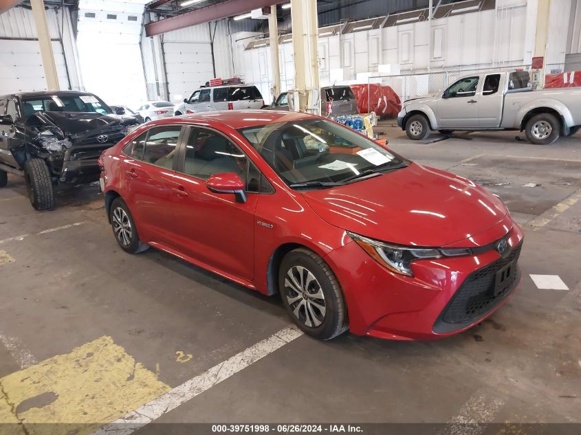 2021 TOYOTA COROLLA HYBRID LE - JTDEAMDE9MJ005133