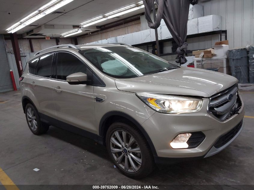 2017 Ford Escape Titanium VIN: 1FMCU9J92HUC88316 Lot: 39752009