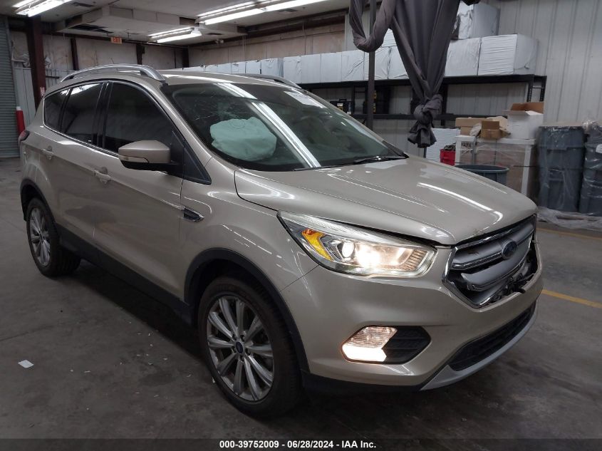 2017 FORD ESCAPE TITANIUM - 1FMCU9J92HUC88316