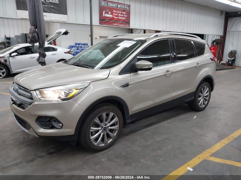 2017 Ford Escape Titanium VIN: 1FMCU9J92HUC88316 Lot: 39752009