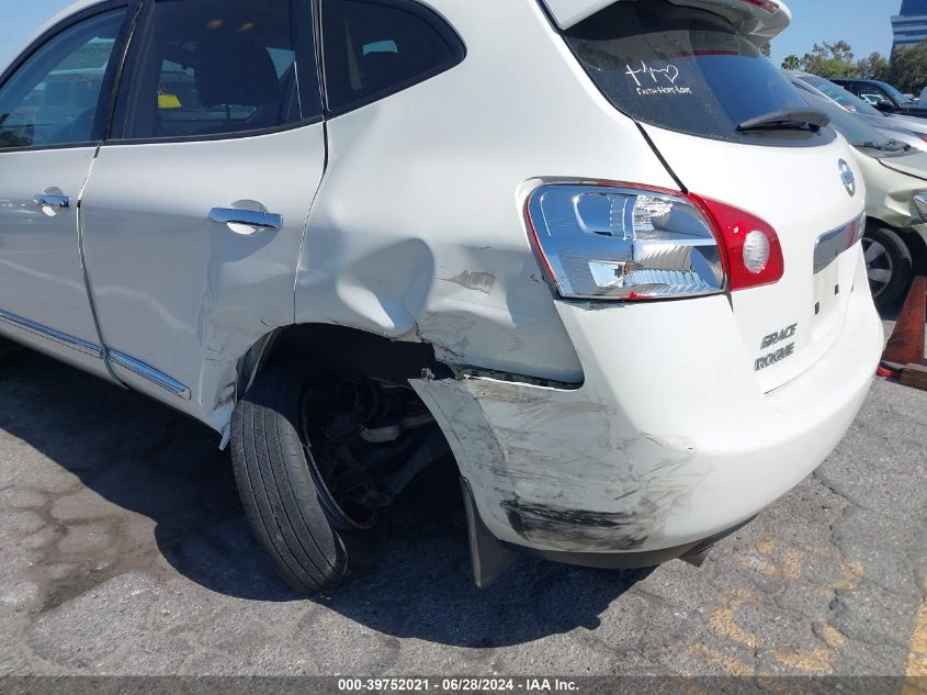 2012 Nissan Rogue S VIN: JN8AS5MT4CW302607 Lot: 39752021