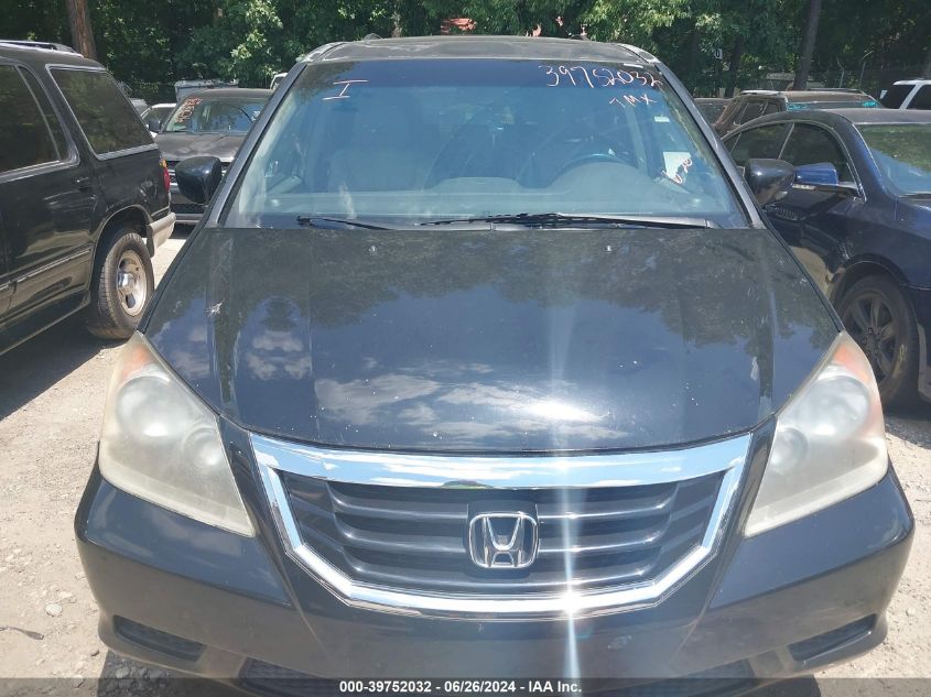 2010 Honda Odyssey Ex-L VIN: 5FNRL3H79AB091418 Lot: 39752032