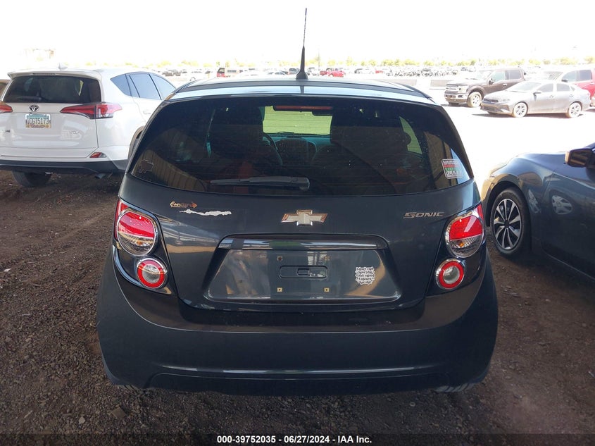 2014 Chevrolet Sonic Ls Auto VIN: 1G1JA6SH9E4210824 Lot: 39752035