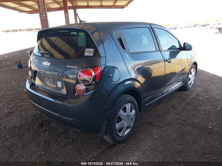2014 Chevrolet Sonic Ls Auto VIN: 1G1JA6SH9E4210824 Lot: 39752035