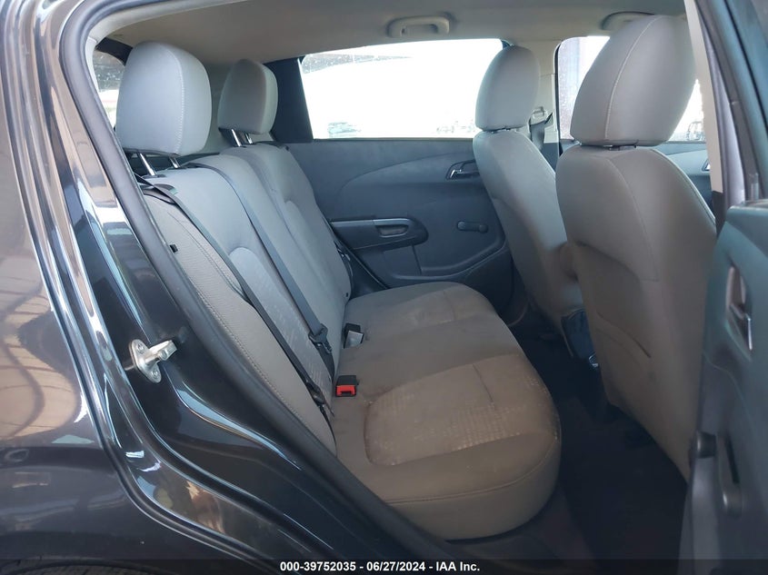 2014 Chevrolet Sonic Ls Auto VIN: 1G1JA6SH9E4210824 Lot: 39752035