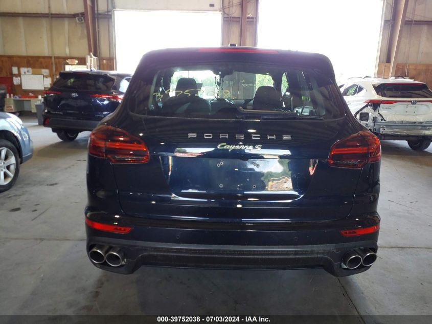 2016 Porsche Cayenne E-Hybrid S VIN: WP1AE2A22GLA58894 Lot: 39752038