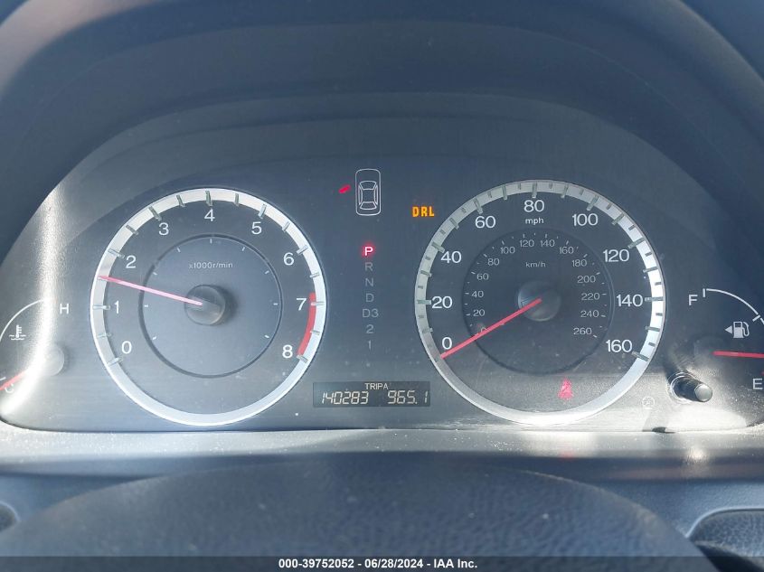 2009 Honda Accord 2.4 Lx VIN: 1HGCP26339A143961 Lot: 39752052