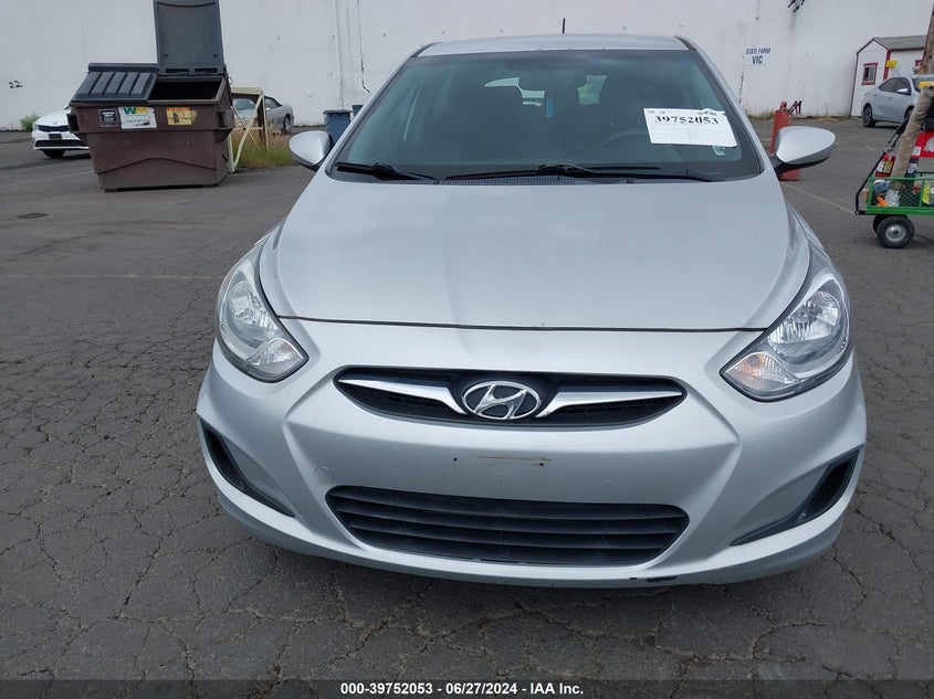 2012 Hyundai Accent Gs VIN: KMHCT5AE8CU028049 Lot: 39752053