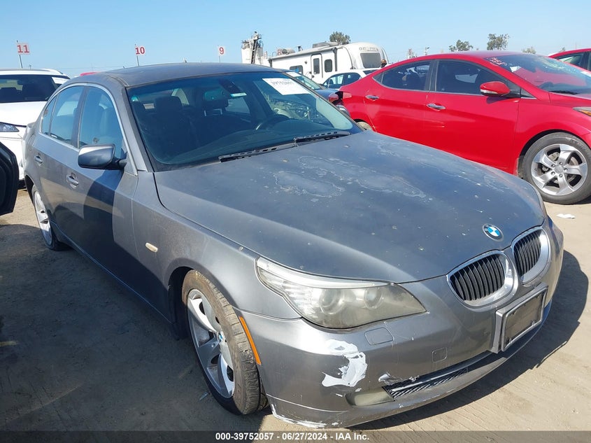 2008 BMW 528I VIN: WBANU53598CT03834 Lot: 39752057