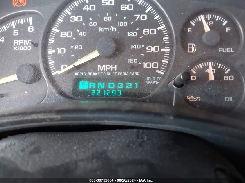 2001 Chevrolet Silverado 1500 VIN: 1GCEC14W01Z119505 Lot: 39752064