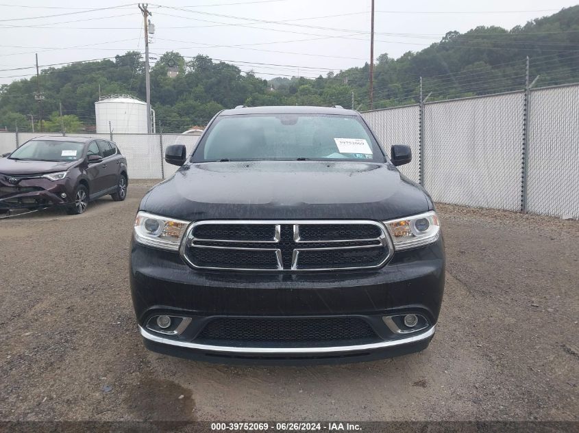 2016 Dodge Durango Sxt VIN: 1C4RDJAG5GC486570 Lot: 39752069