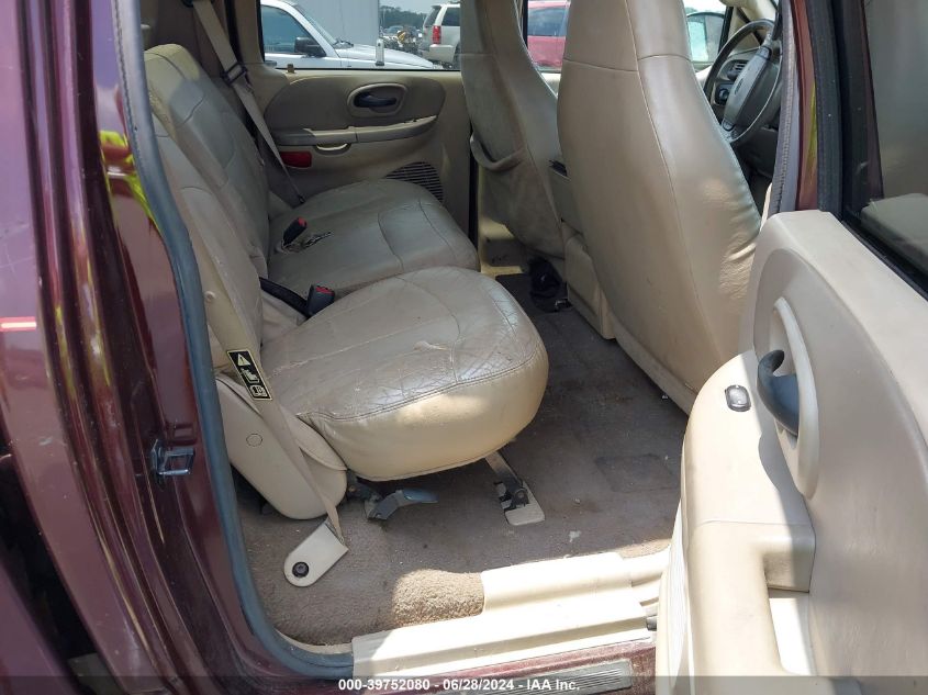 2001 Ford F-150 Harley-Davidson Edition/King Ranch Edition/Lariat/Xlt VIN: 1FTRW07W71KD62994 Lot: 39752080