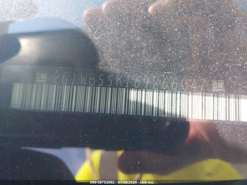 2006 Chevrolet Impala Ls VIN: 2G1WB55K169266047 Lot: 39752082