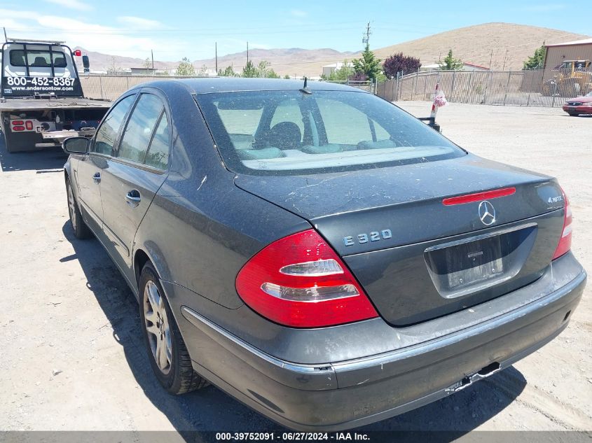 2004 Mercedes-Benz E 320 4Matic VIN: WDBUF82JX4X162444 Lot: 39752091