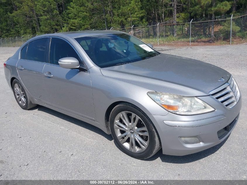 2011 Hyundai Genesis 3.8 VIN: KMHGC4DE9BU121605 Lot: 39752112