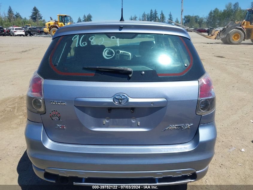 2005 Toyota Matrix Xr VIN: 2T1KR32E75C551676 Lot: 39752122