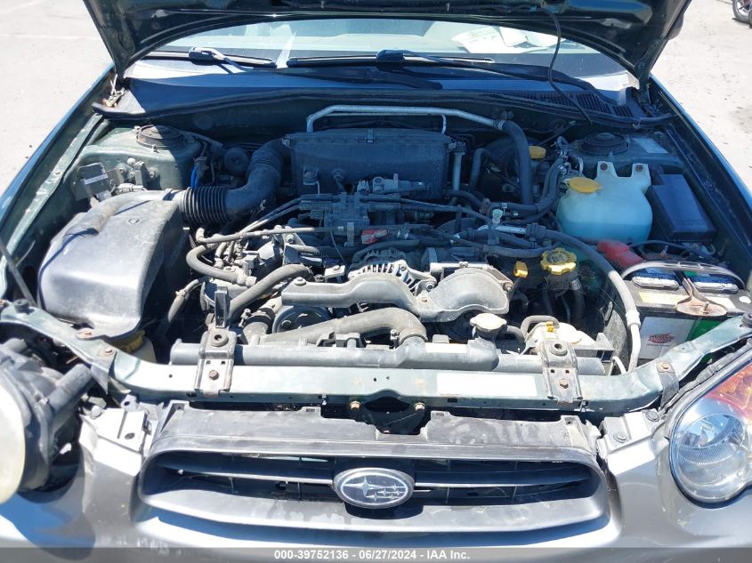 2004 Subaru Impreza Outback Sport VIN: JF1GG68514H806150 Lot: 39752136