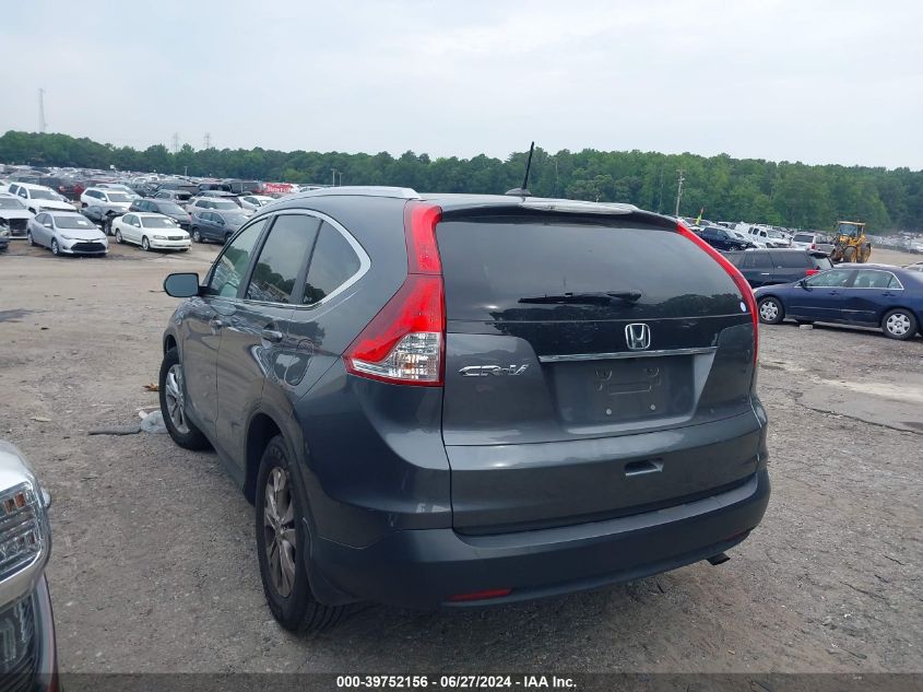 2012 Honda Cr-V Ex-L VIN: 5J6RM3H74CL015757 Lot: 39752156