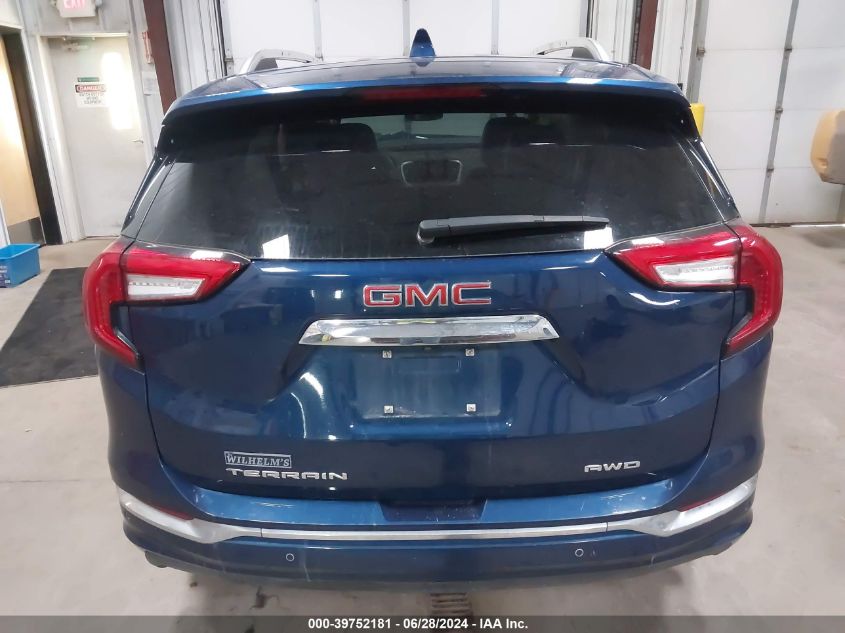 2022 GMC Terrain Denali VIN: 3GKALXEV3NL202712 Lot: 39752181