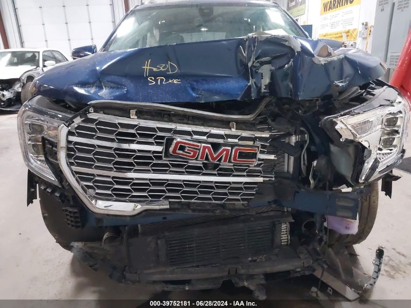2022 GMC Terrain Denali VIN: 3GKALXEV3NL202712 Lot: 39752181
