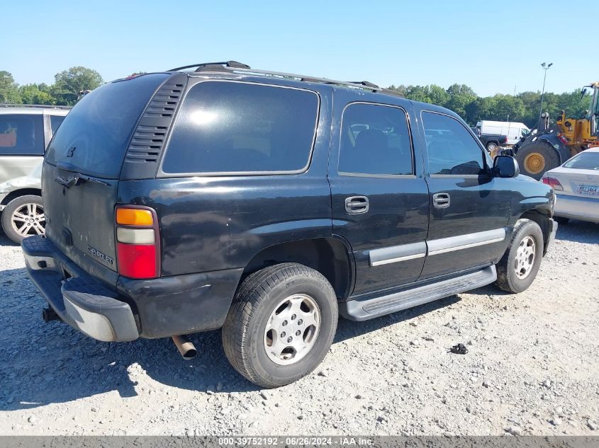 2004 Chevrolet Tahoe Ls VIN: 1GNEC13Z14J149358 Lot: 39752192