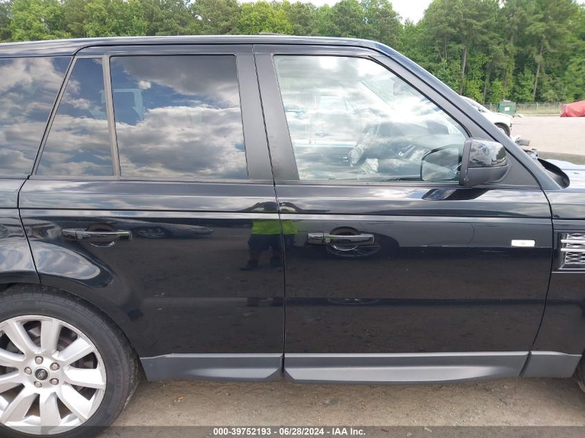 2013 Land Rover Range Rover Sport Hse VIN: SALSK2D47DA776761 Lot: 39752193