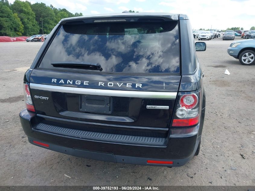 2013 Land Rover Range Rover Sport Hse VIN: SALSK2D47DA776761 Lot: 39752193