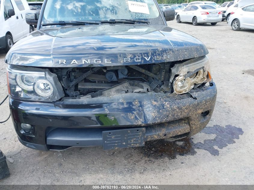 2013 Land Rover Range Rover Sport Hse VIN: SALSK2D47DA776761 Lot: 39752193