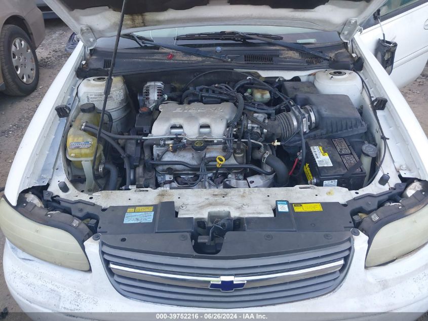 2001 Chevrolet Malibu VIN: 1G1ND52J716101783 Lot: 39752216