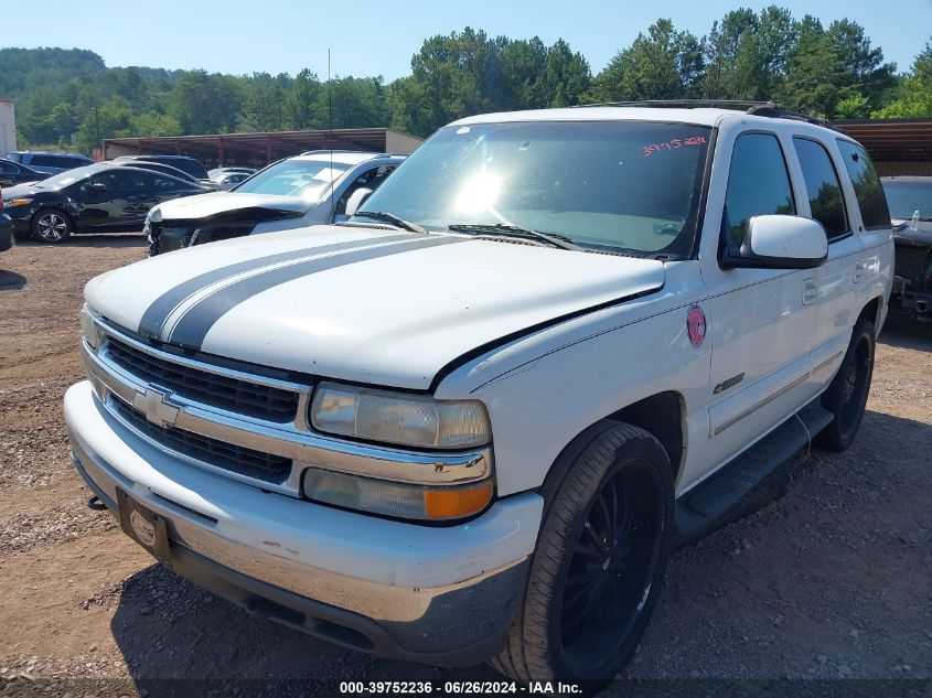 2001 Chevrolet Tahoe Lt VIN: 1GNEC13T31J172583 Lot: 39752236