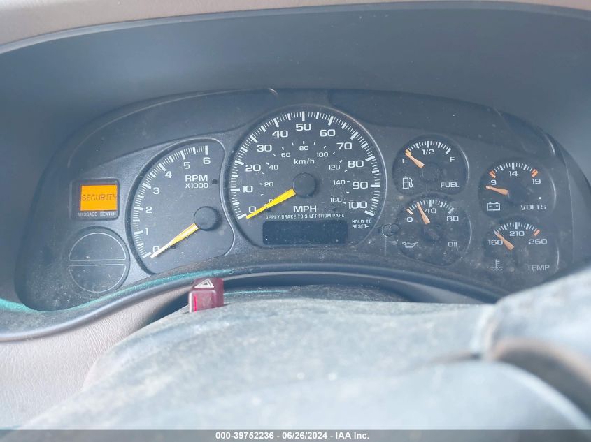 2001 Chevrolet Tahoe Lt VIN: 1GNEC13T31J172583 Lot: 39752236