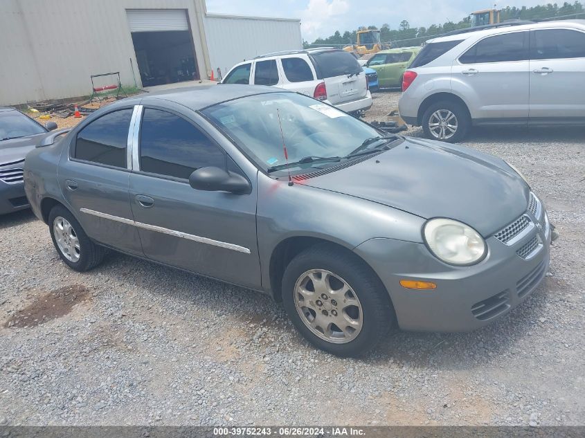 2005 Dodge Neon Sxt VIN: 1B3ES56C75D258726 Lot: 39752243