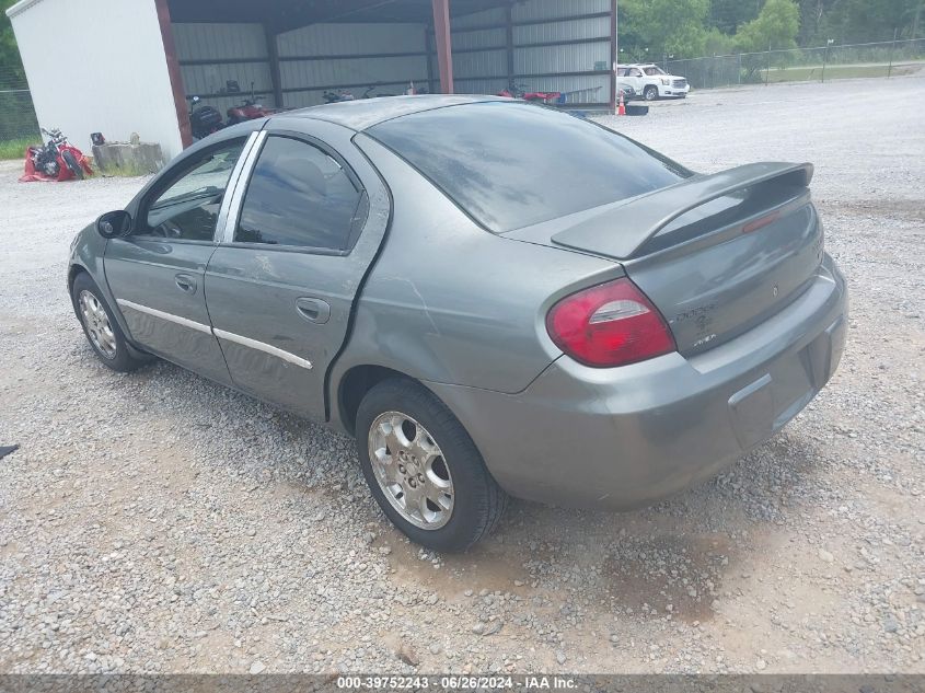 2005 Dodge Neon Sxt VIN: 1B3ES56C75D258726 Lot: 39752243