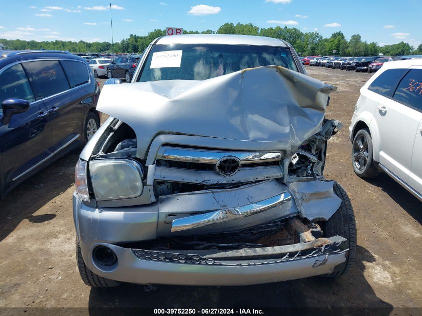 2005 Toyota Tundra Sr5 V8 VIN: 5TBDT44165S500132 Lot: 39752250