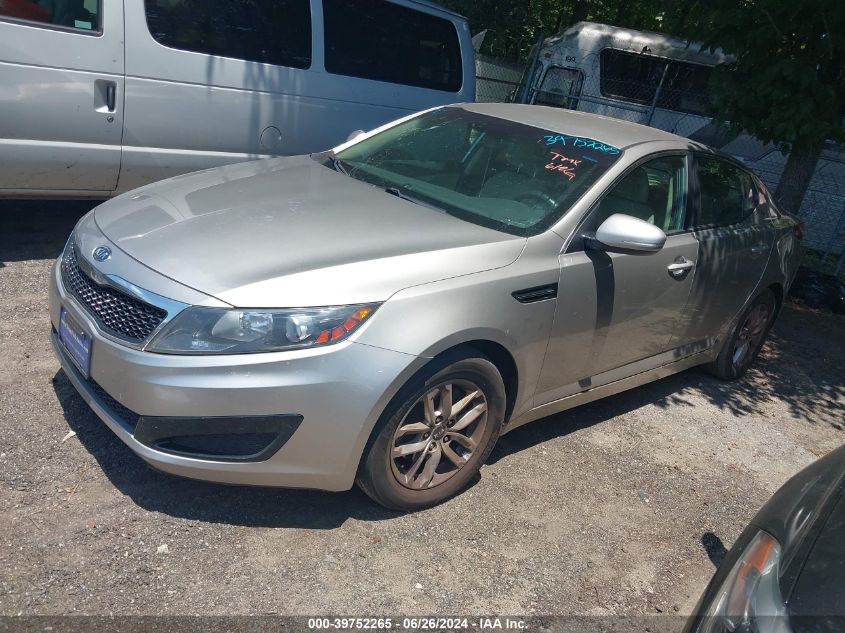 2011 Kia Optima Lx VIN: KNAGM4A7XB5109896 Lot: 39752265