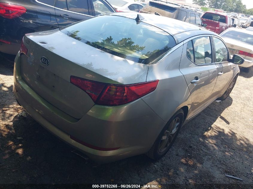 2011 Kia Optima Lx VIN: KNAGM4A7XB5109896 Lot: 39752265