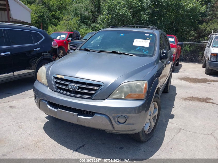 2007 Kia Sorento Lx VIN: KNDJC736075677678 Lot: 39752267