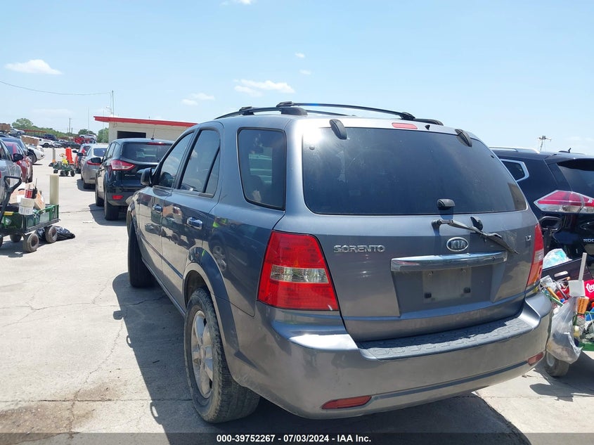 2007 Kia Sorento Lx VIN: KNDJC736075677678 Lot: 39752267