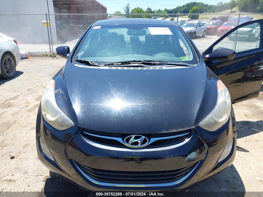 2012 Hyundai Elantra Gls (Ulsan Plant) VIN: KMHDH4AE8CU414146 Lot: 39752269