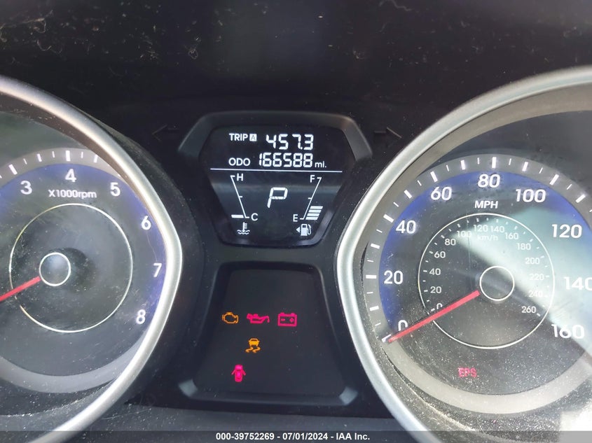 2012 Hyundai Elantra Gls (Ulsan Plant) VIN: KMHDH4AE8CU414146 Lot: 39752269