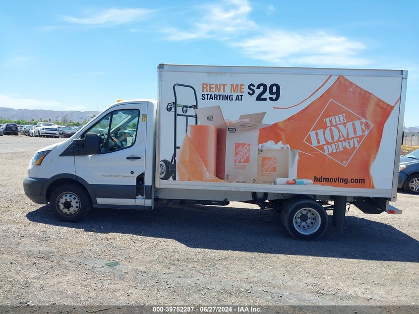 VIN 1FDBF8ZM1JKA65890 2018 FORD TRANSIT-350 CAB
