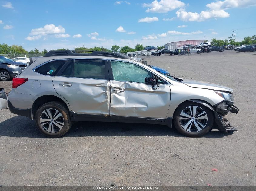 2018 Subaru Outback 3.6R Limited VIN: 4S4BSENC9J3223121 Lot: 39752296