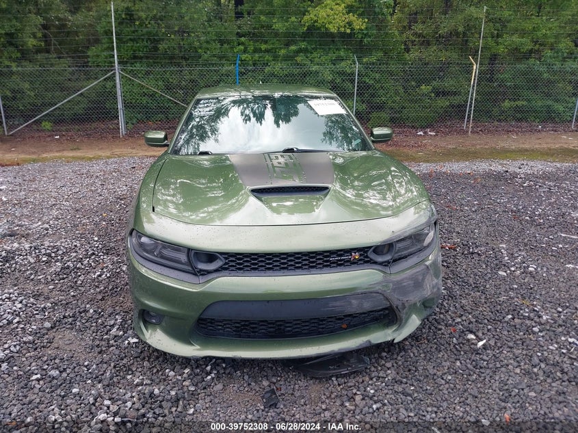 2019 Dodge Charger Scat Pack VIN: 2C3CDXGJ8KH535380 Lot: 39752308