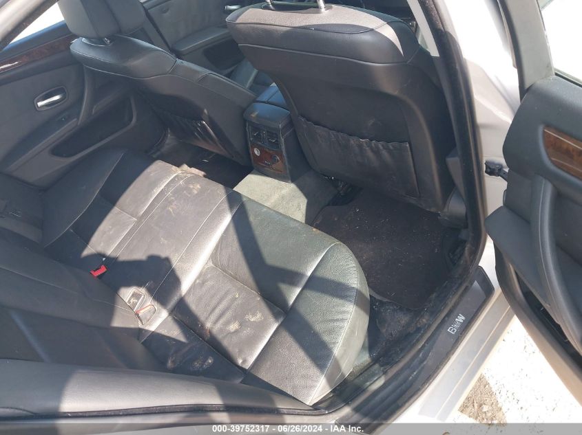 2008 BMW 528Xi VIN: WBANV13568CZ51881 Lot: 39752317