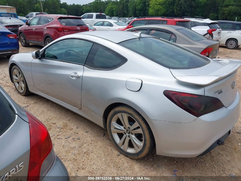 2011 Hyundai Genesis Coupe 2.0T VIN: KMHHT6KD2BU064545 Lot: 39752338